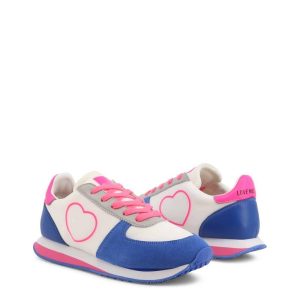 Moschino Blue Heart Sneakers