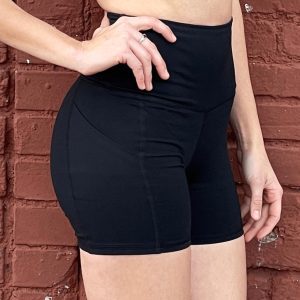 High-Waisted Athletic Shorts