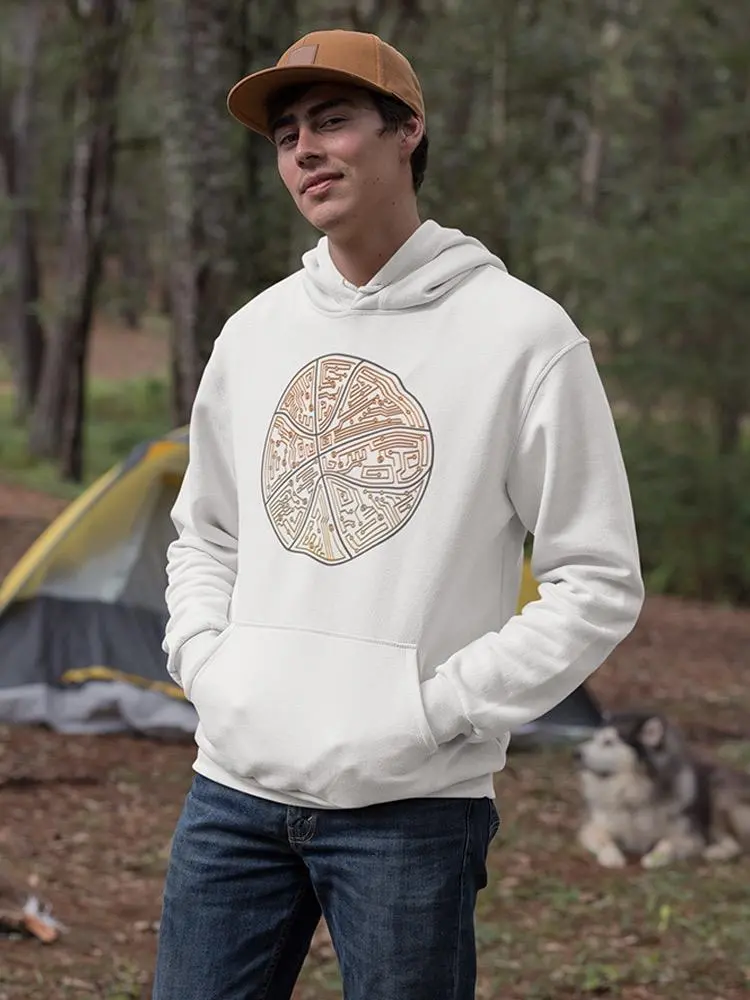 Digital Basketball Hoodie Men's