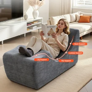 Yoga Ergonomic Chaise Lounge Chair