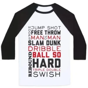 Basketball Typographic